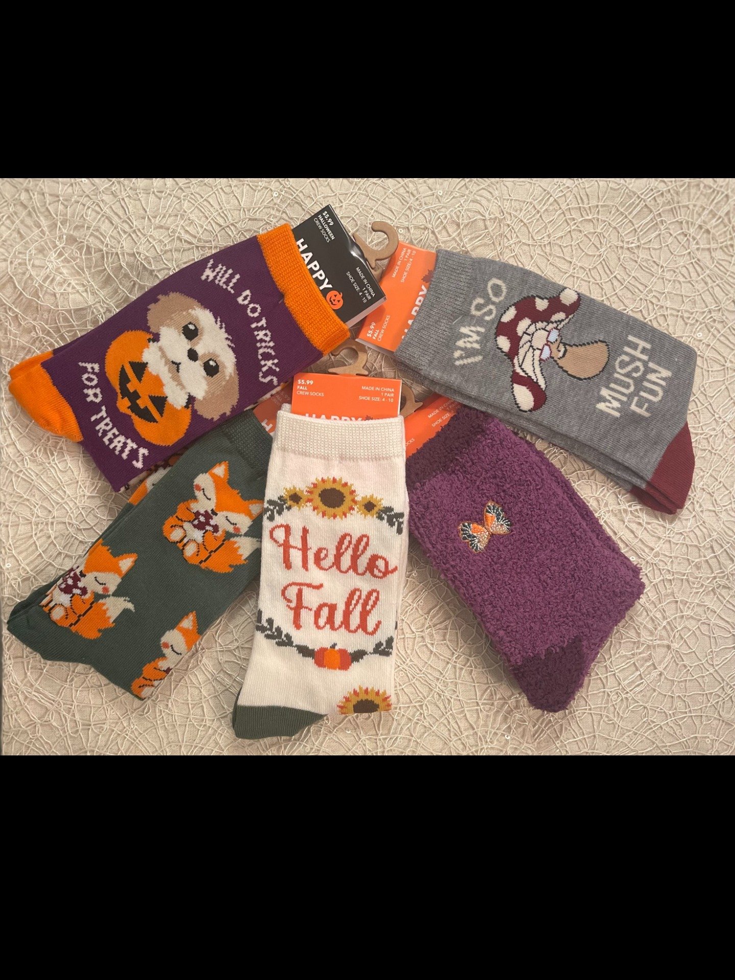 Will Do Tricks For Treats Crew Socks product image (3)