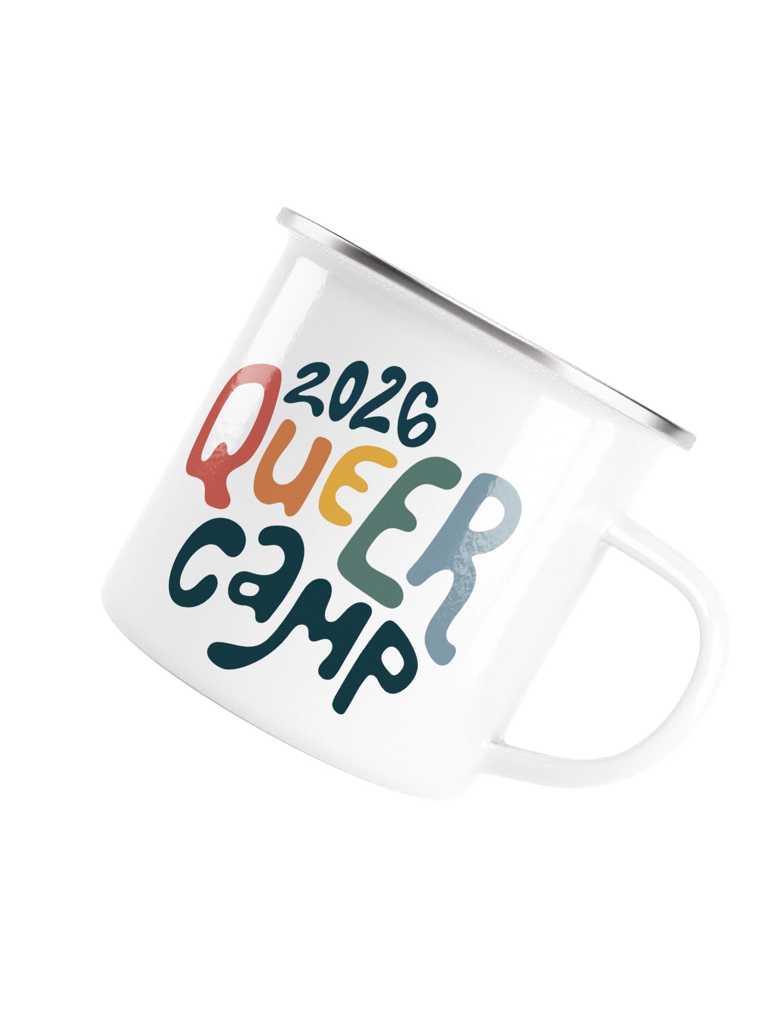 2026 Queer Camp Enamel Mug product image (4)