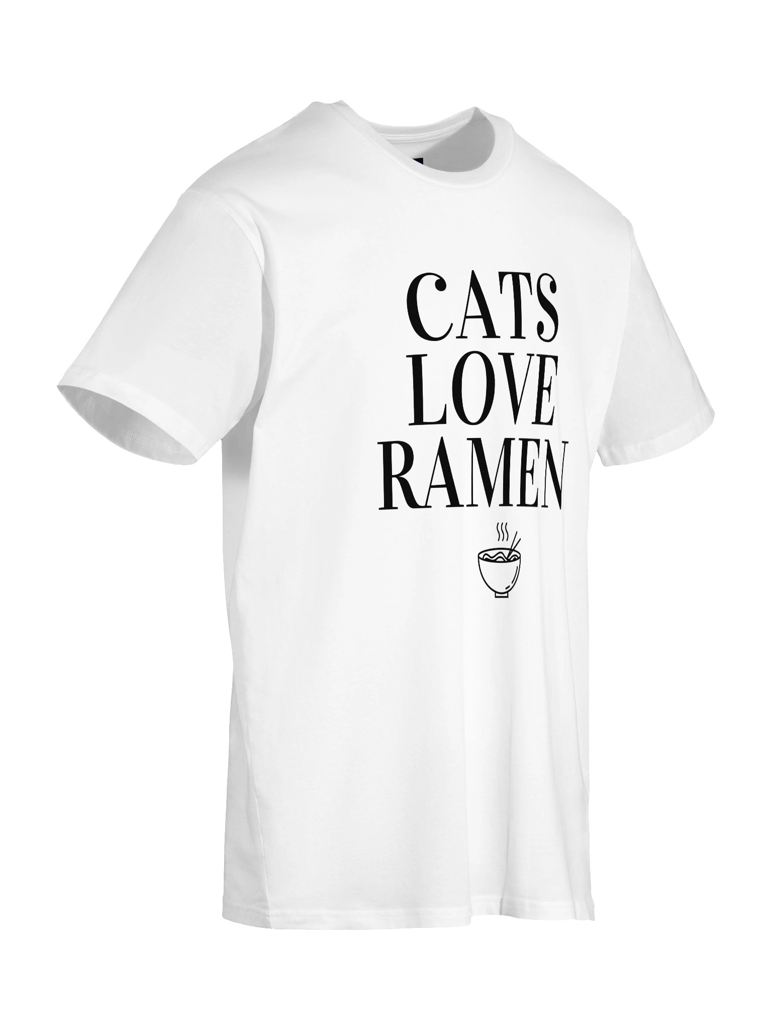 Cats Love Ramen T-Shirt product image (2)