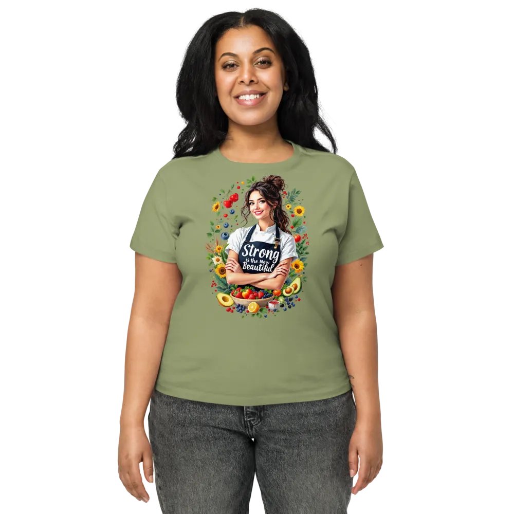 Strong is the New Beautiful Longline Tee product image (6)