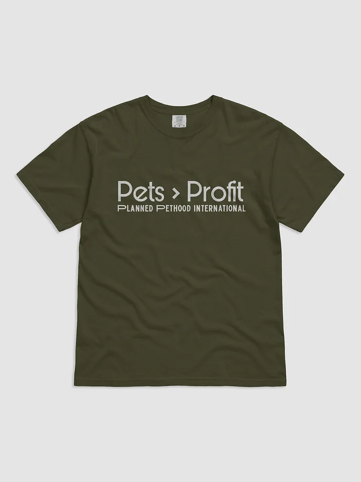 Pets over profit Tee product image (1)
