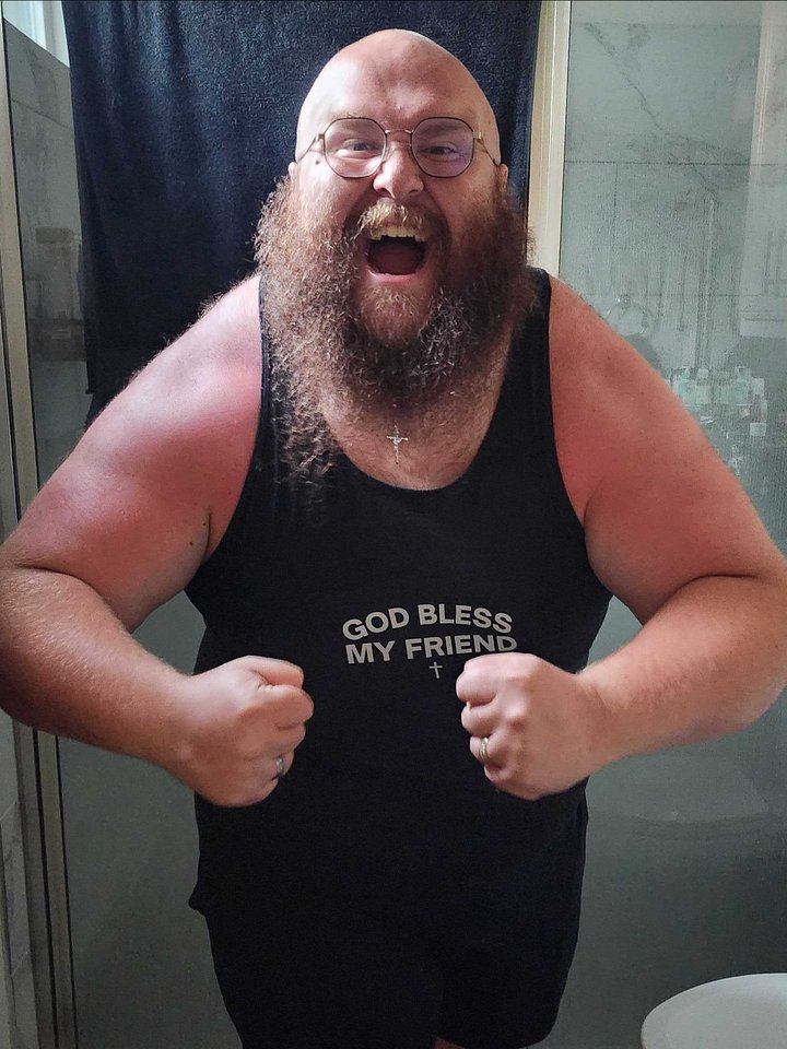 God Bless My Friend Tank product image (1)