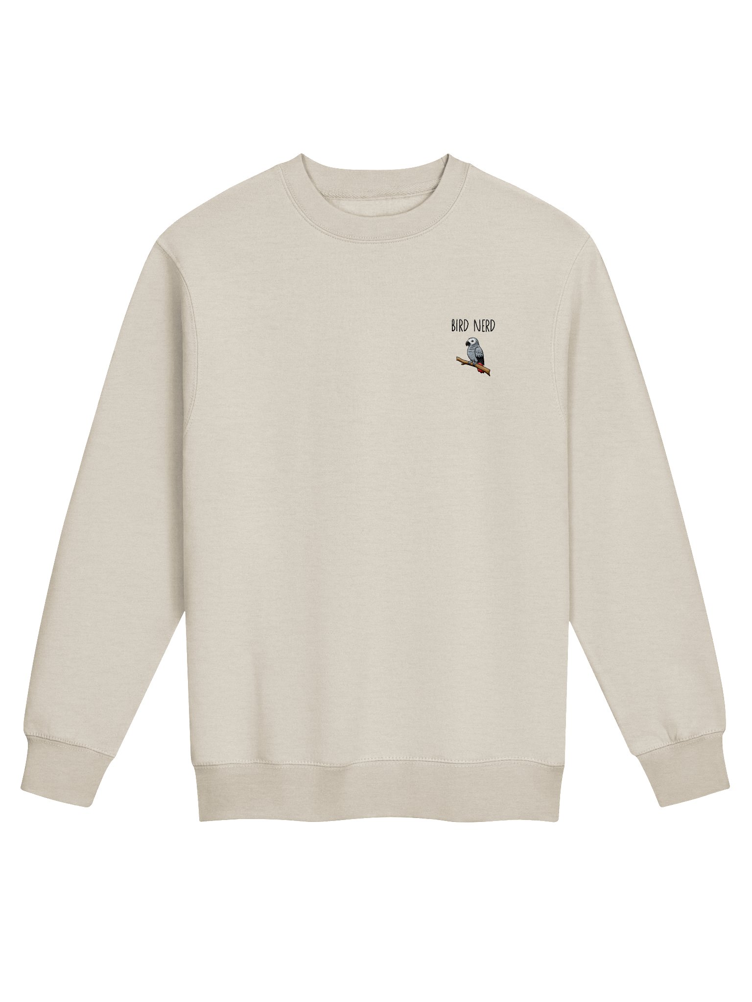 BIRD NERD Sweatshirt (Grey) product image (1)
