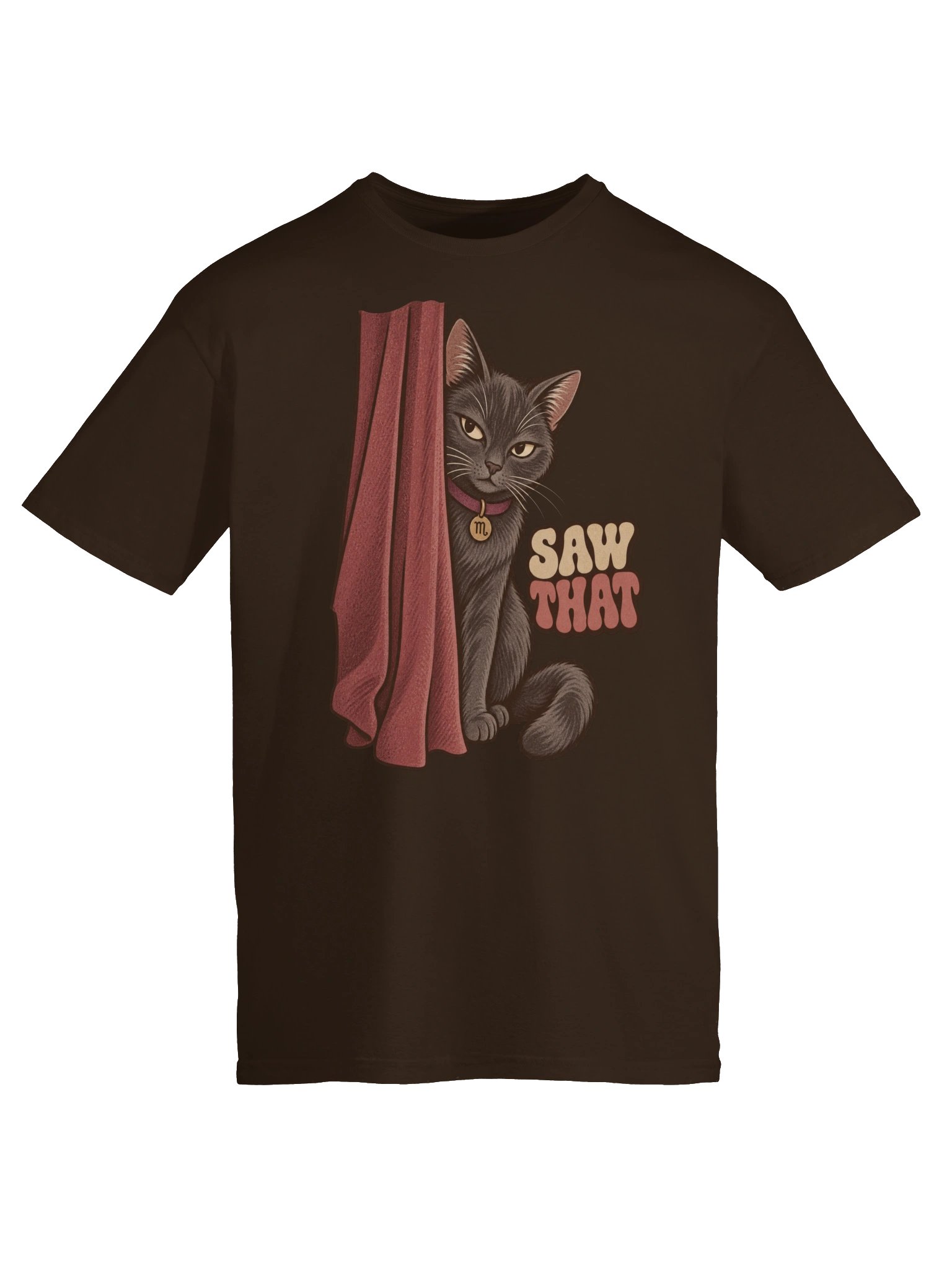 Scorpio Saw That Cat Zodiac T-Shirt product image (5)