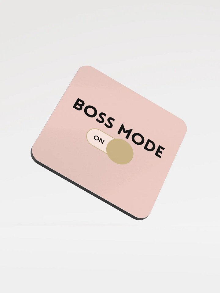 Boss Mode Coaster - Pink product image (1)