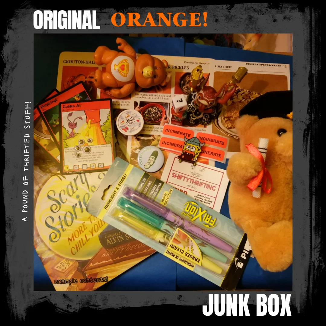 ORANGE ShiftyThrifting Junk Box product image (1)