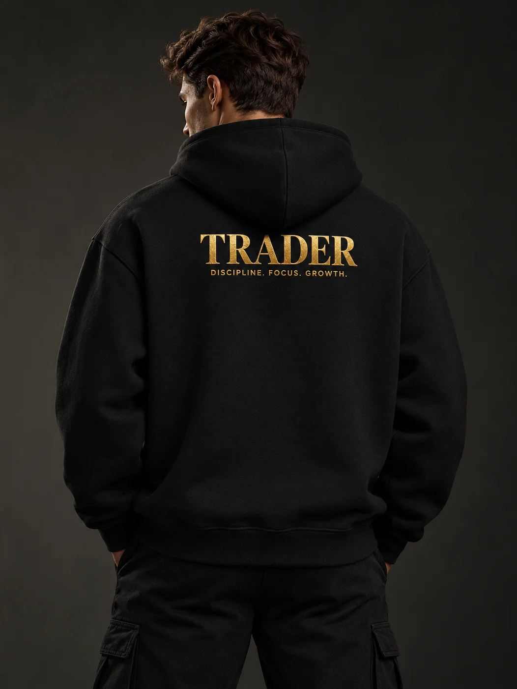 Elite Clvb Signature Trader Hoodie Black & Gold product image (4)