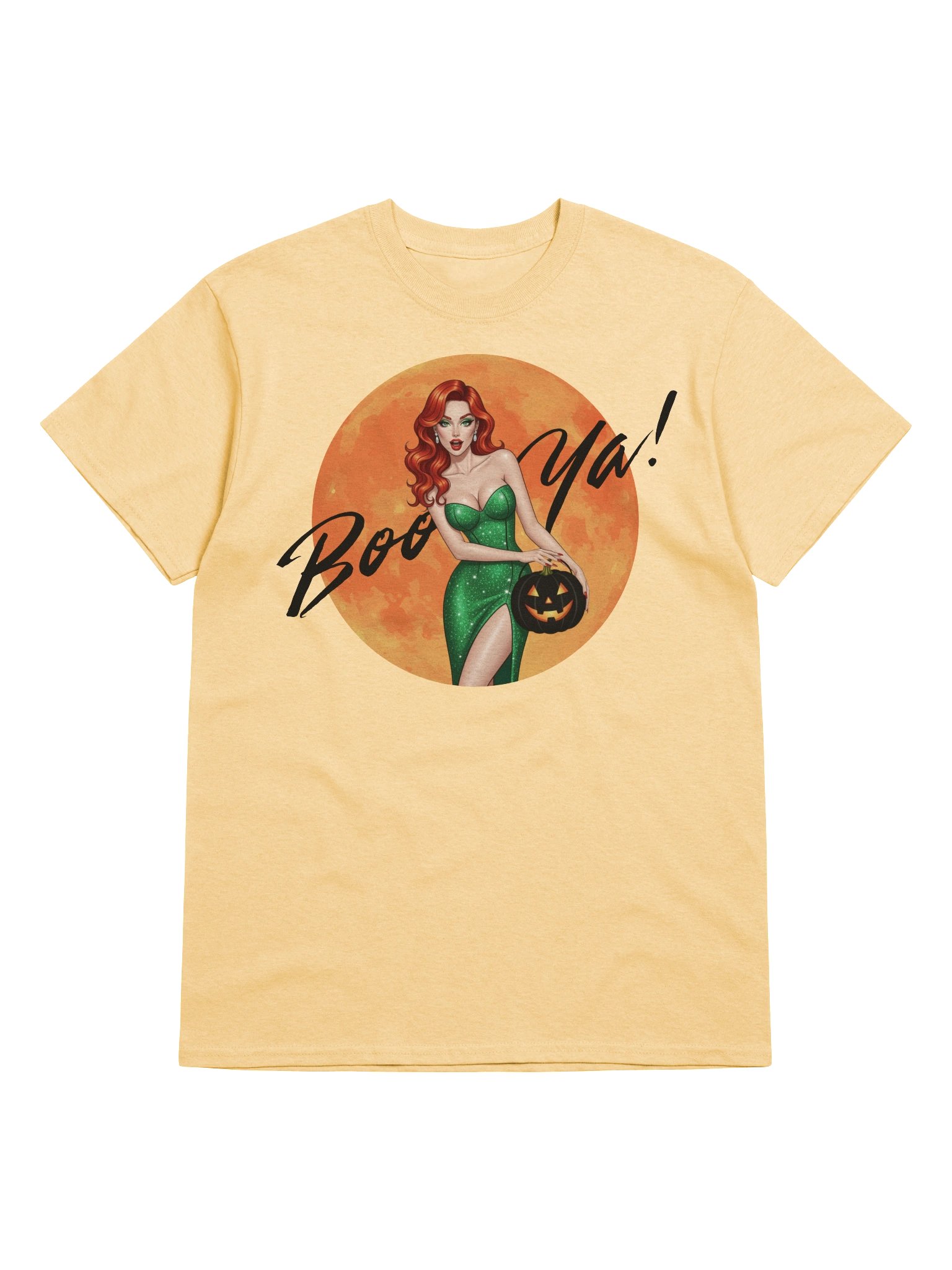 Boo Ya! Halloween Pin-Up T-Shirt product image (4)