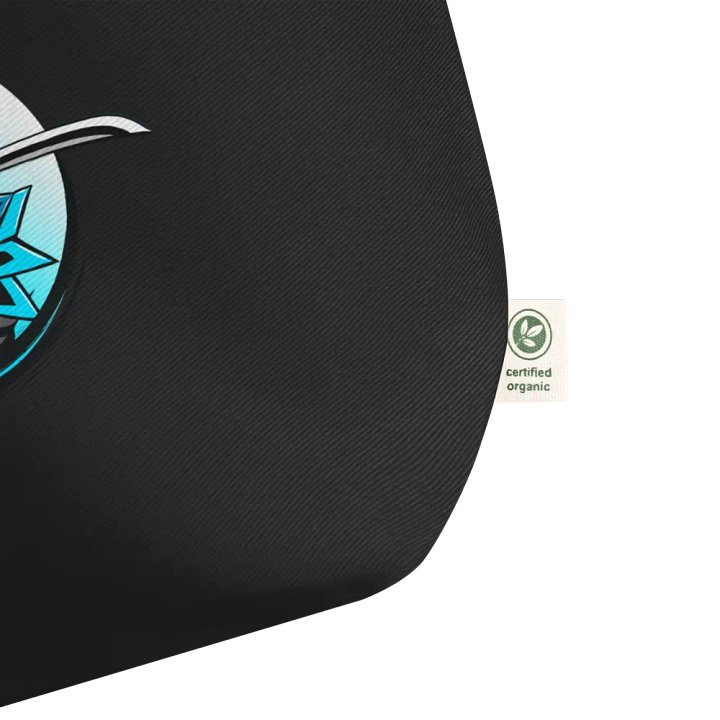 Moonlit Samurai Organic Tote Bag product image (3)