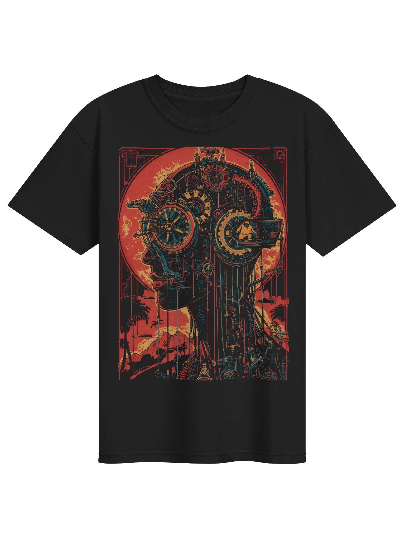 Cybernetic Mind Heavyweight T-Shirt product image (1)