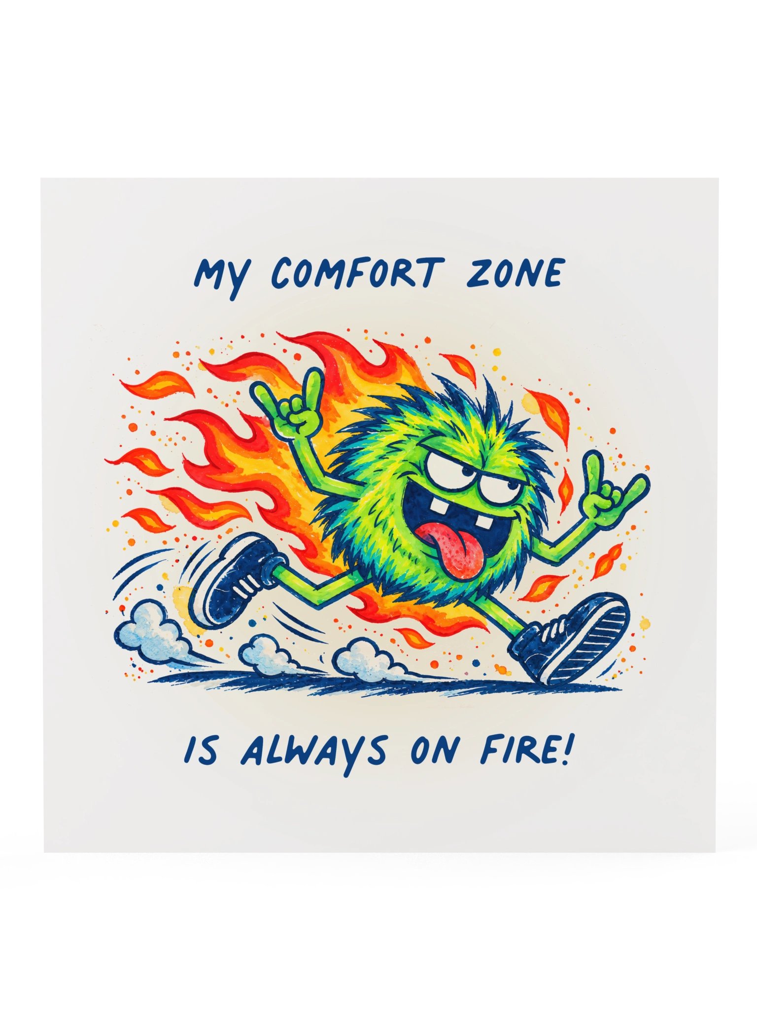 Norris Or Die – "On Fire" Relatable Art Print product image (1)