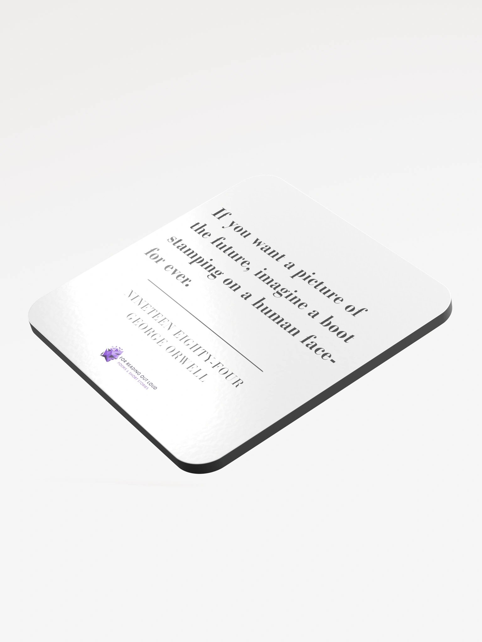 Nineteen Eighty-Four (George Orwell) Quote Coaster product image (3)