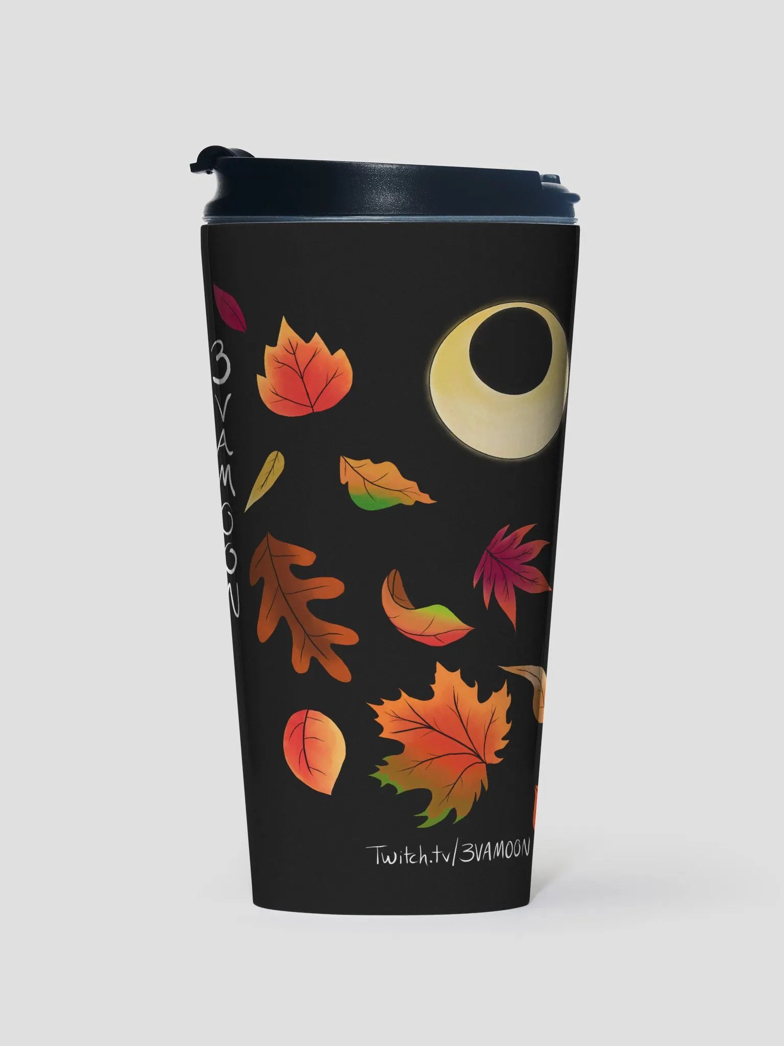 Autumn Leaves Moon Traveler Mug product image (1)