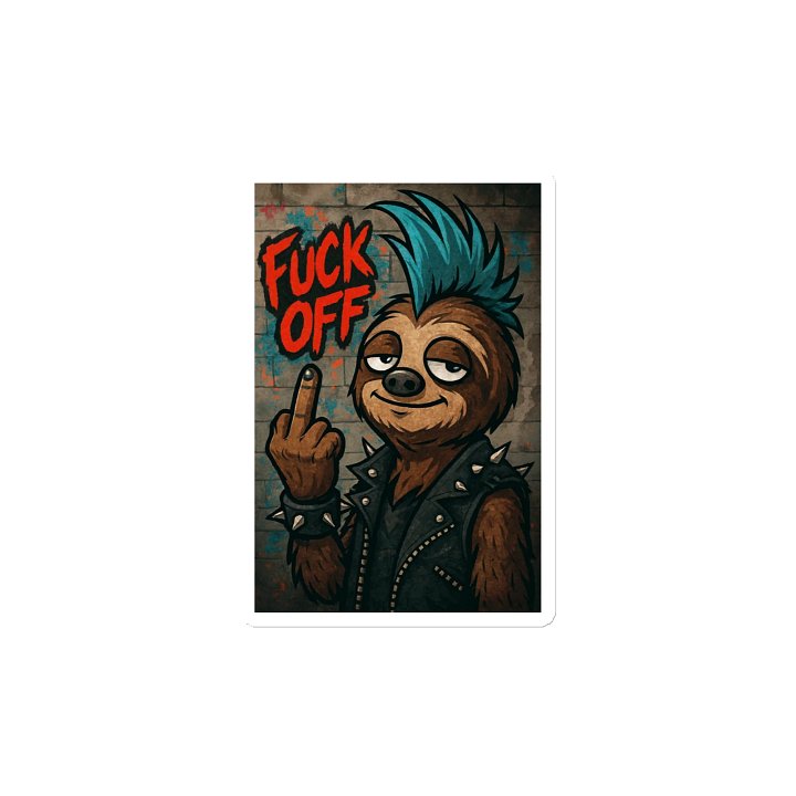 Sloth FU Magnets product image (2)