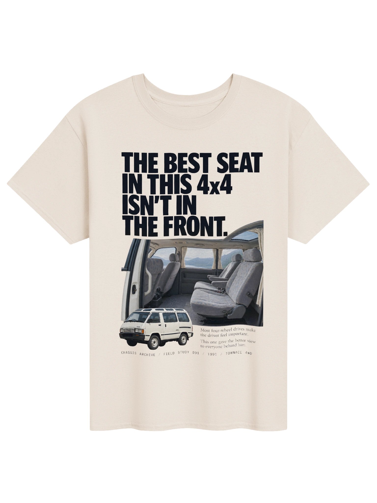 Best Seat: 1991 Toyota TownAce 4WD Tee product image (7)