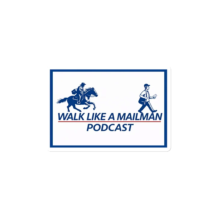 Walk Like a Mailman Magnet product image (2)