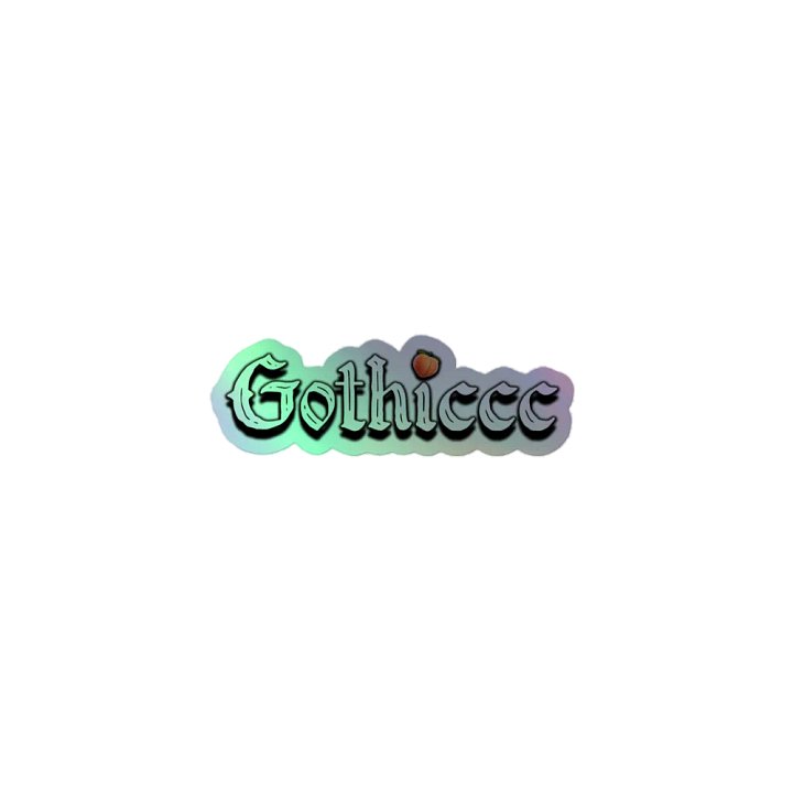 Gothiccc Sticker product image (1)
