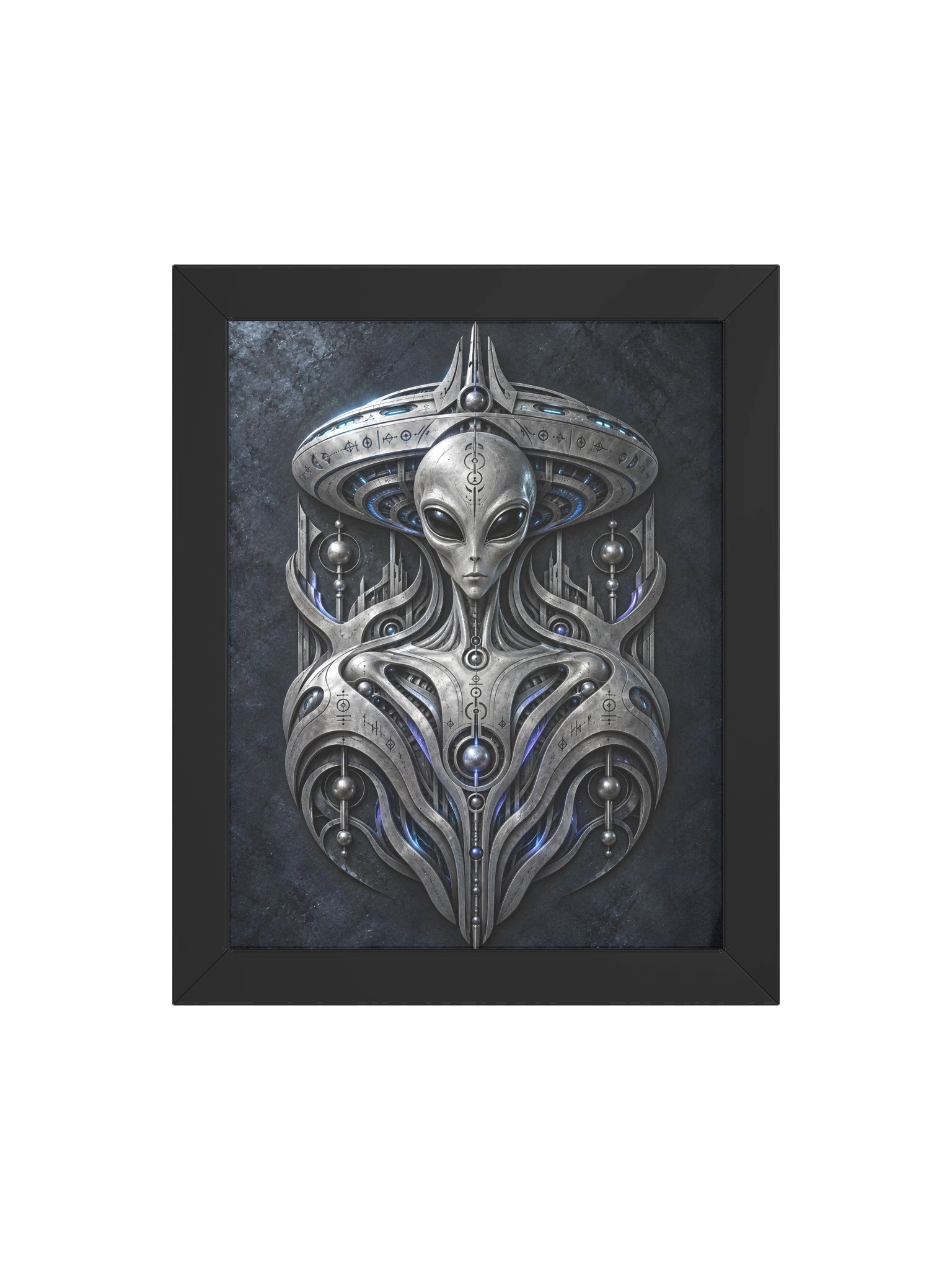 Alien Gray Biomechanical Secret Crest product image (24)