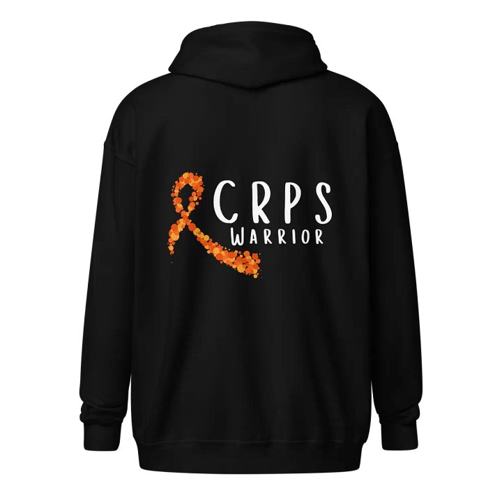 CRPS Warrior Bubble Awareness Ribbon Zip Hoodie product image (1)