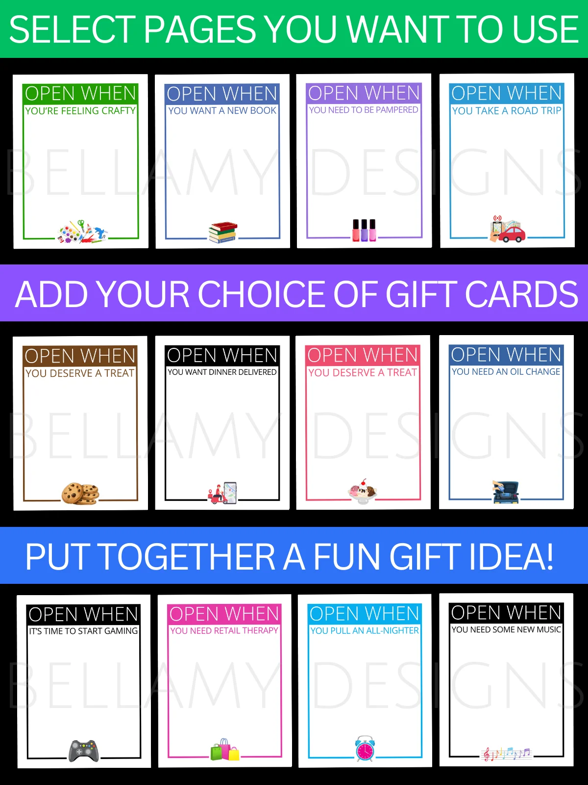 Birthday Gift Card Book product image (4)