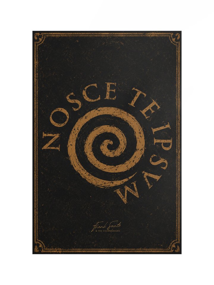 Frank Santo & The Visionmakers — "Nosce Te Ipsum" · Art Print product image (2)
