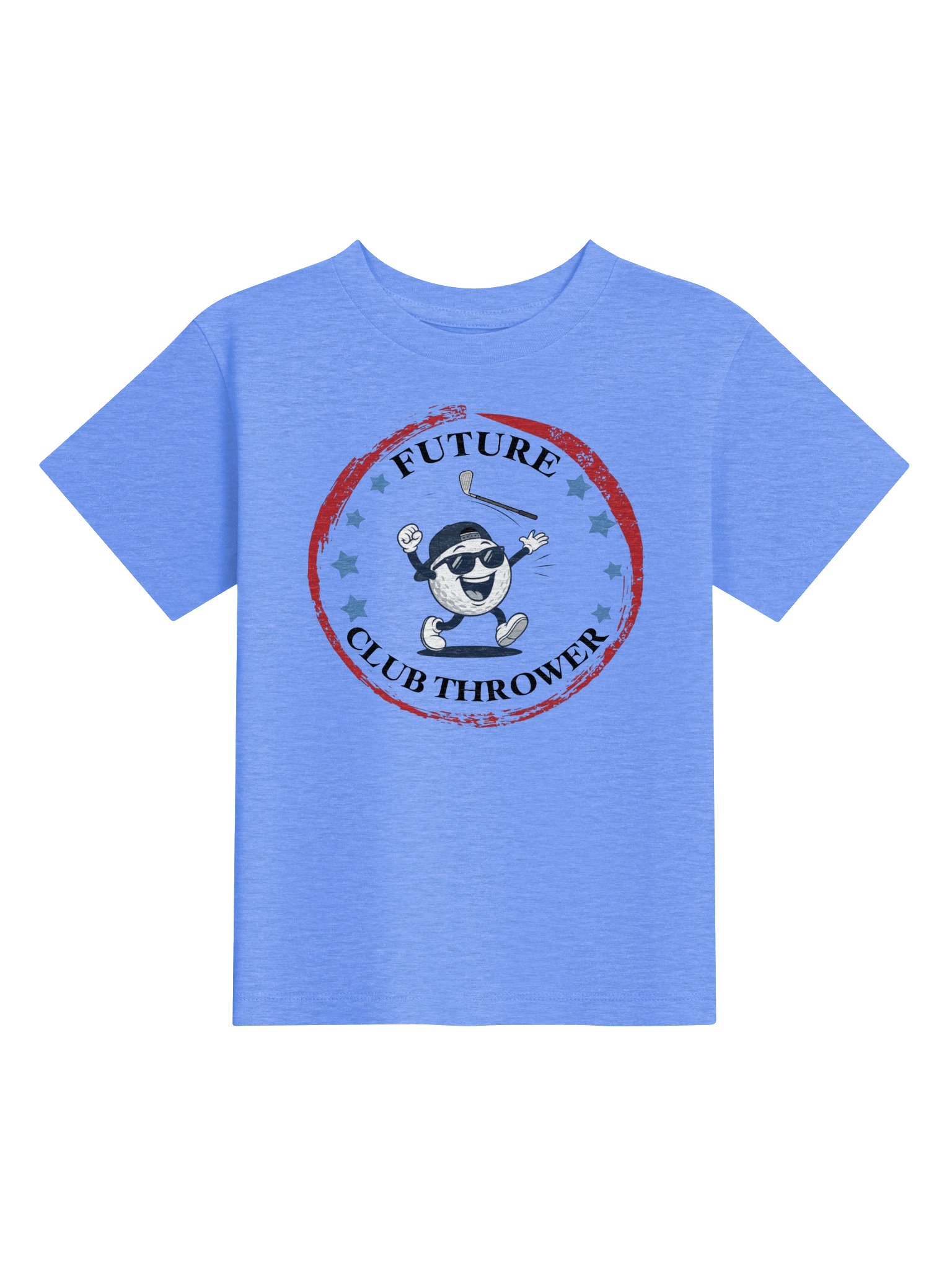 Future Club Thrower — Toddler Golf T-Shirt product image (1)