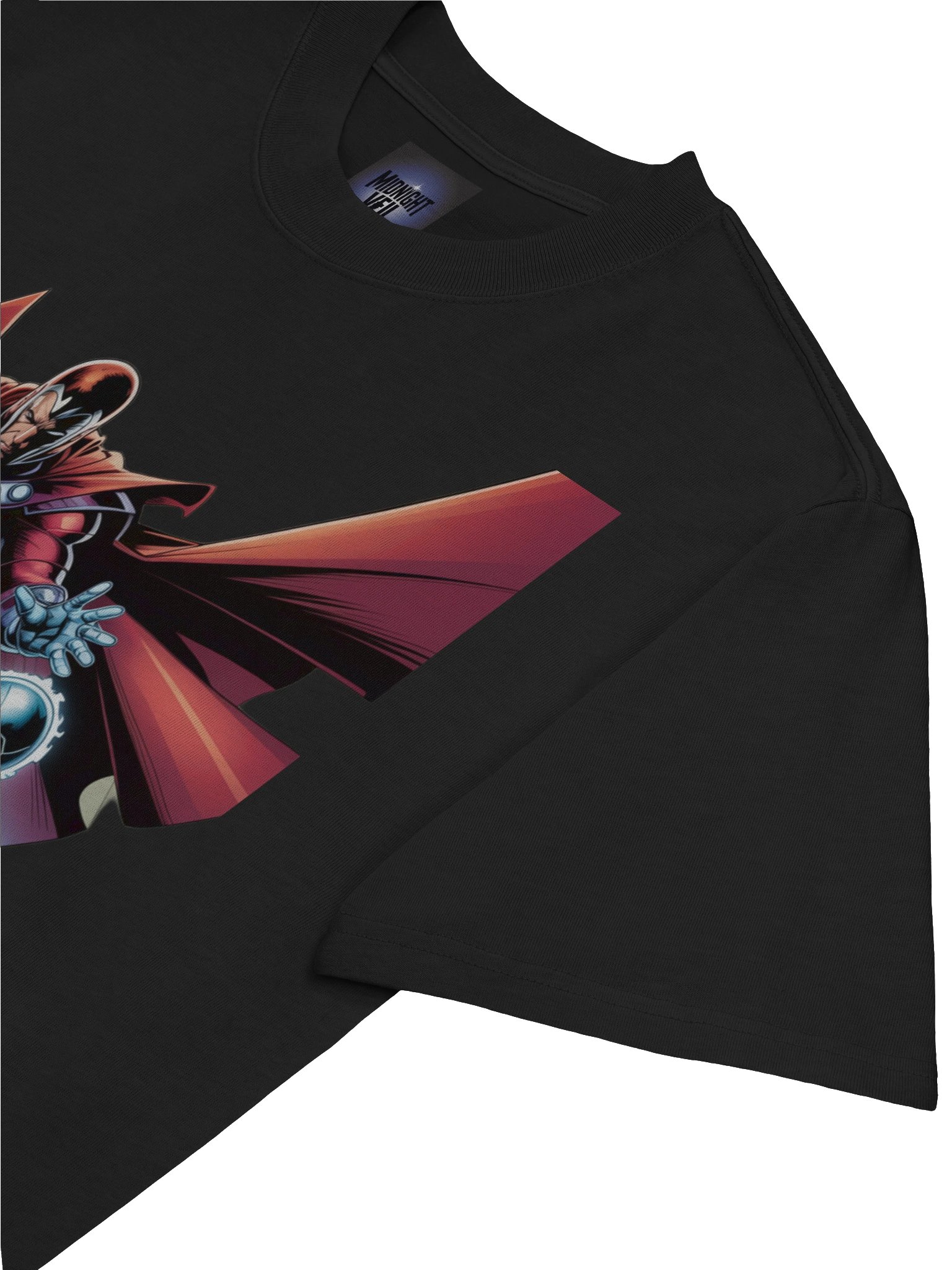 Magneto's Crimson Orb Dominion – Premium Oversized Faded T-Shirt product image (7)
