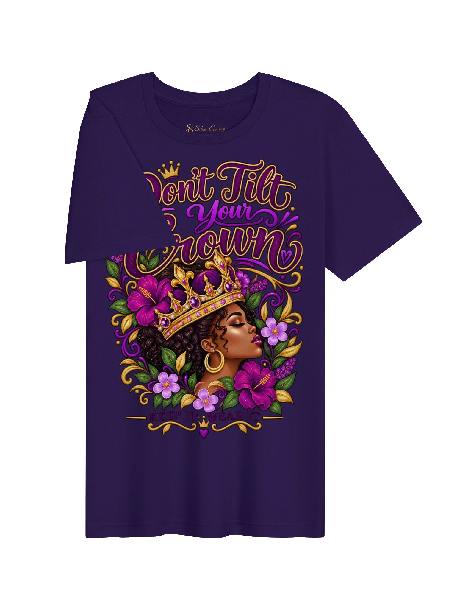 Don’t Tilt Your Crown Empowerment Tee product image (129)