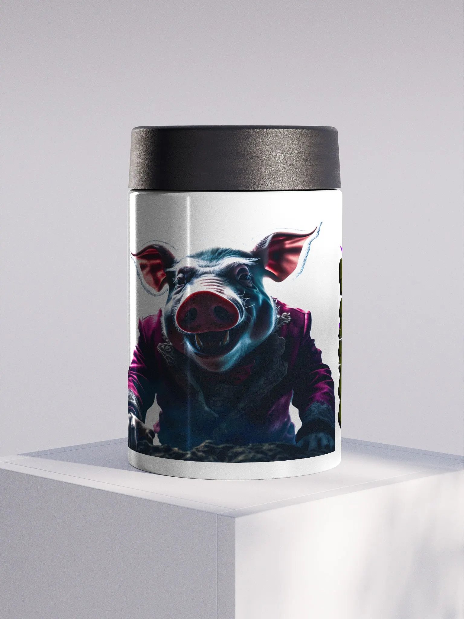 Pigg Steel Koozie product image (1)