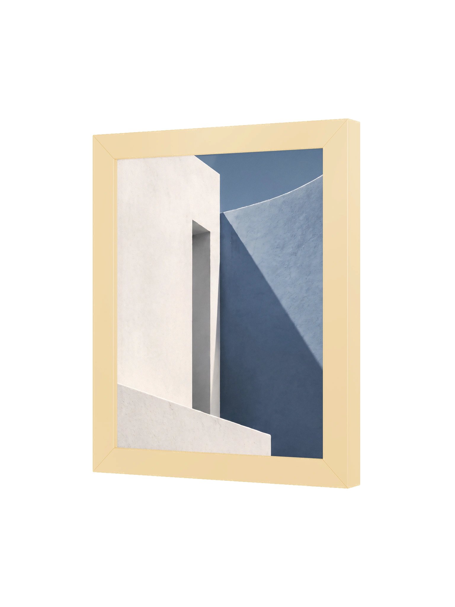 Cycladic Light - Minimalist Mediterranean Architecture Wall Art product image (66)