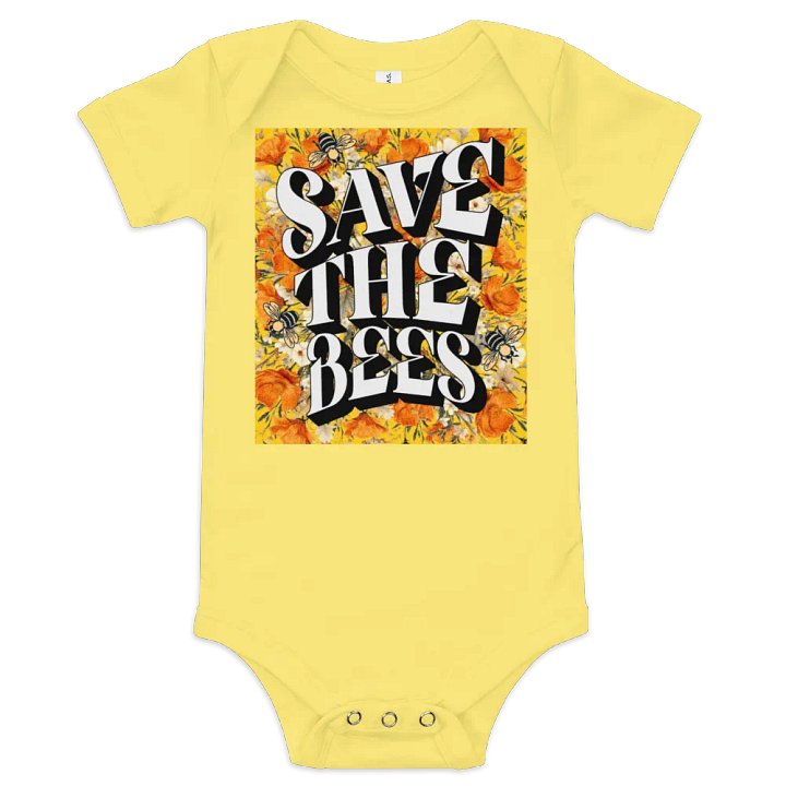 Bee Advocate Baby Onesie product image (1)
