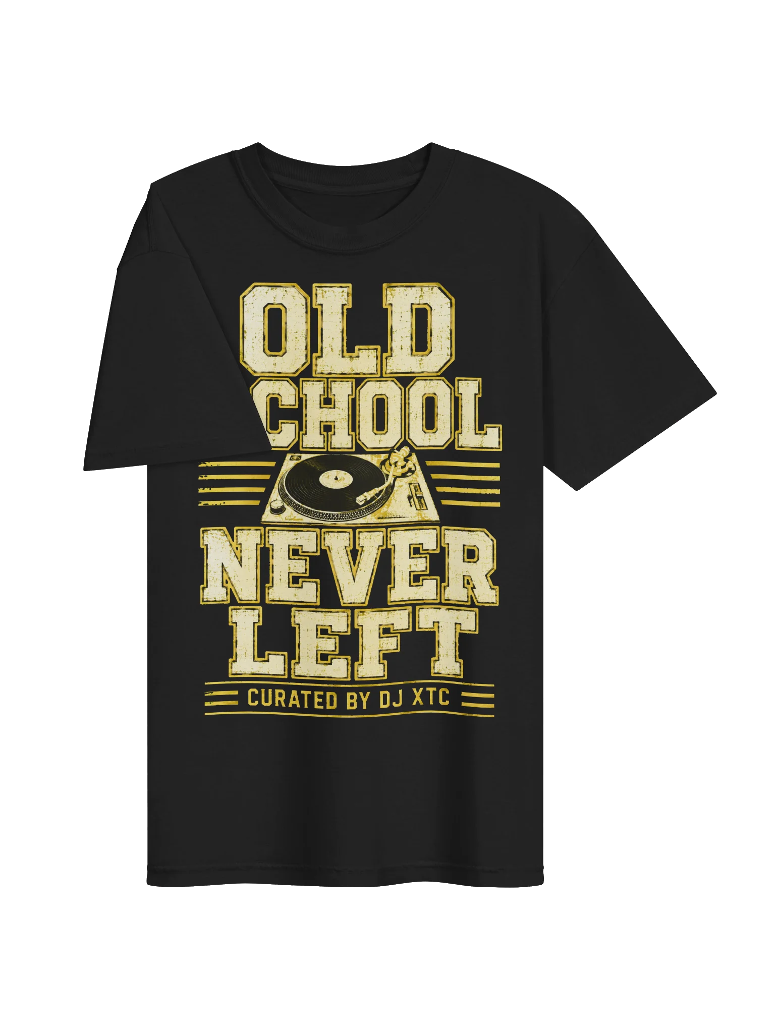 Old School Never Left T-Shirt — Curated by DJ XTC product image (3)