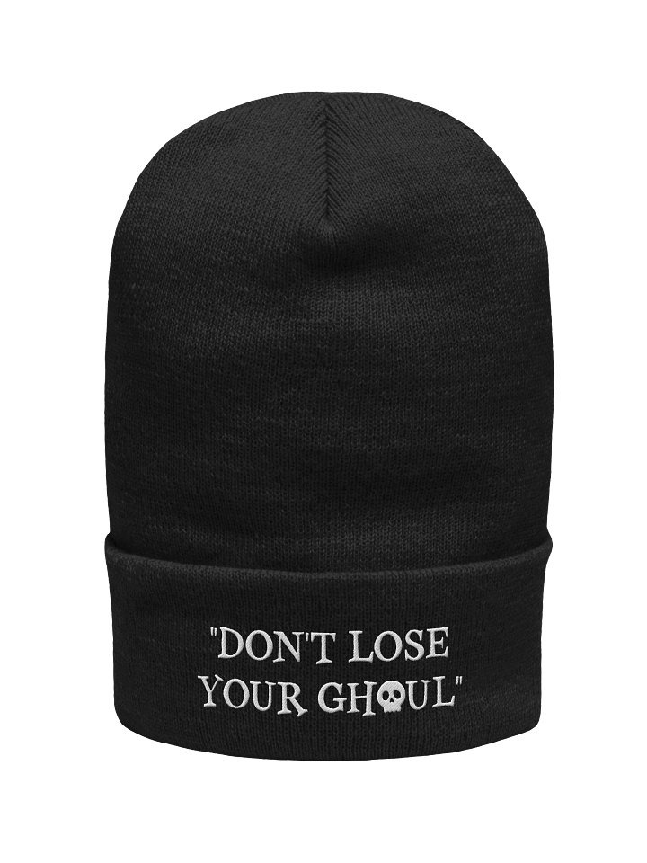 Don't Lose Your Ghoul Embroidered Beanie product image (1)