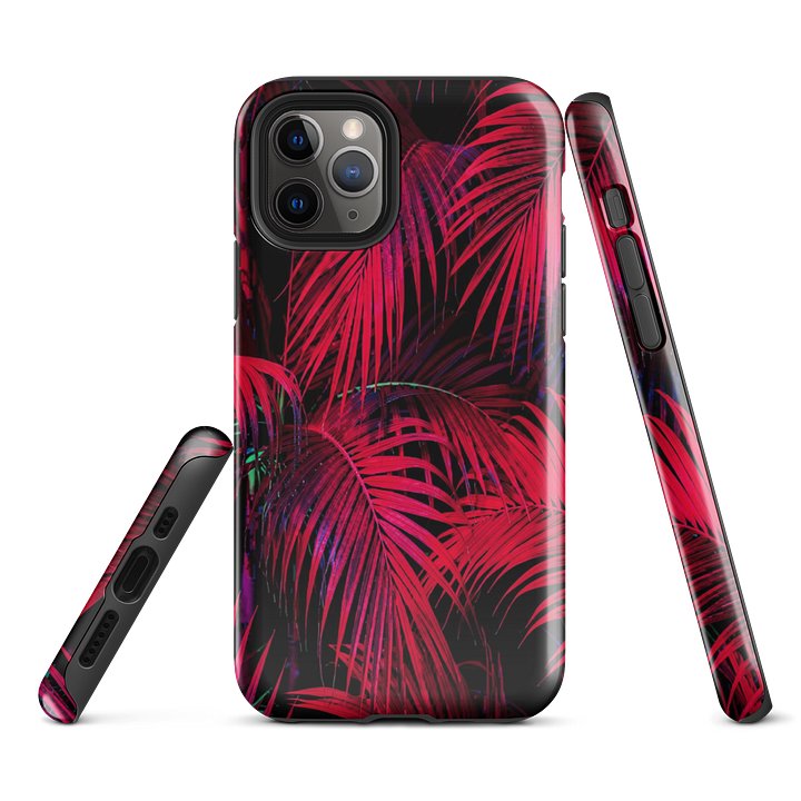 Red palm desighner Luxor iPhone case product image (2)