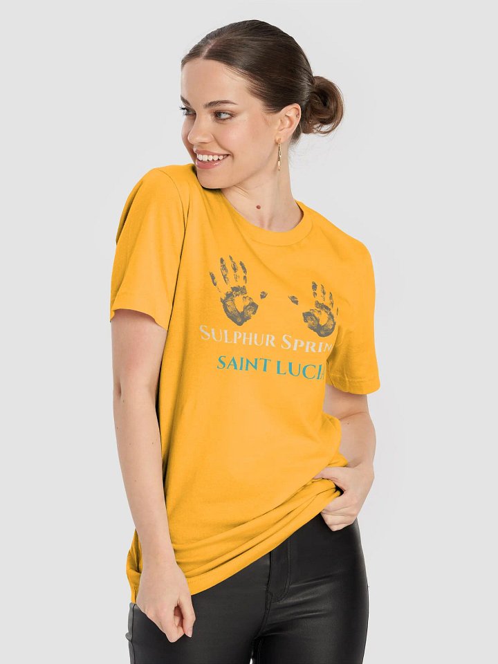 Sulphur Springs Handprints Saint Lucia T-Shirt product image (22)
