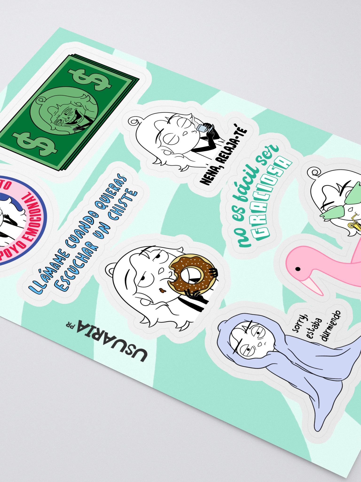 Usuariapr Sticker Sheet 1 product image (3)