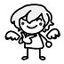 Thinking Skrunkly Lia Sticker