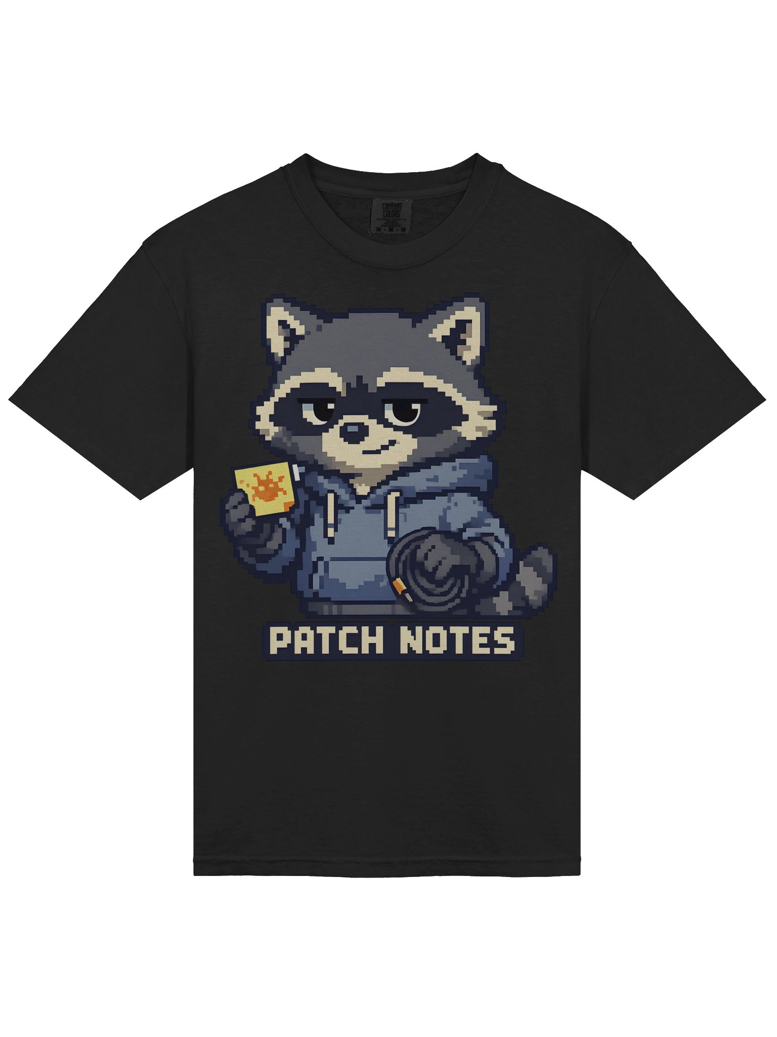 Patch Notes Raccoon T-Shirt product image (3)