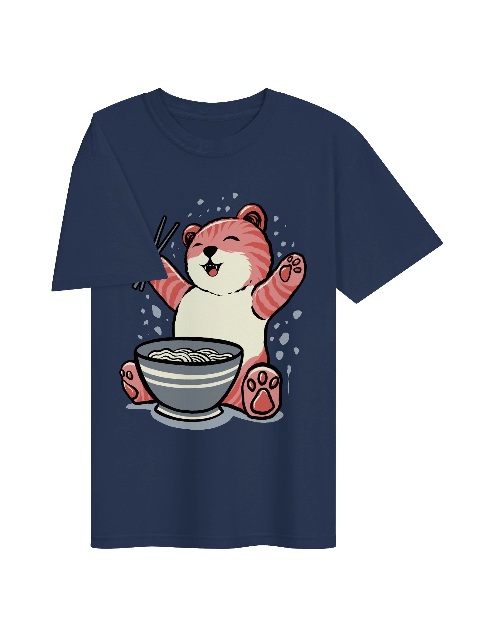 Happy Ramen Bear Unisex T-Shirt product image (23)
