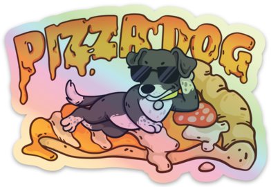 Pizza Dog Sticker Pack product image (3)