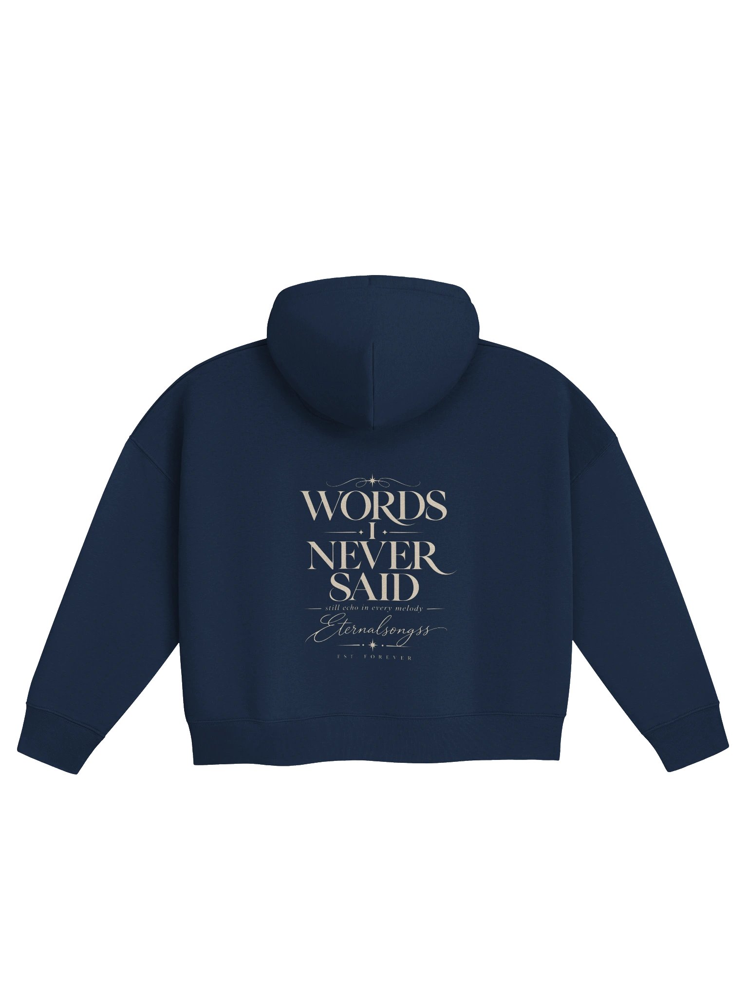 Words I Never Said Vintage Lyric Hoodie product image (2)