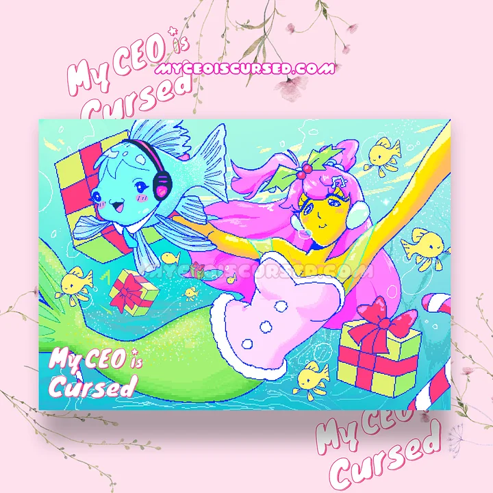 Underwater Christmas Poster product image (1)