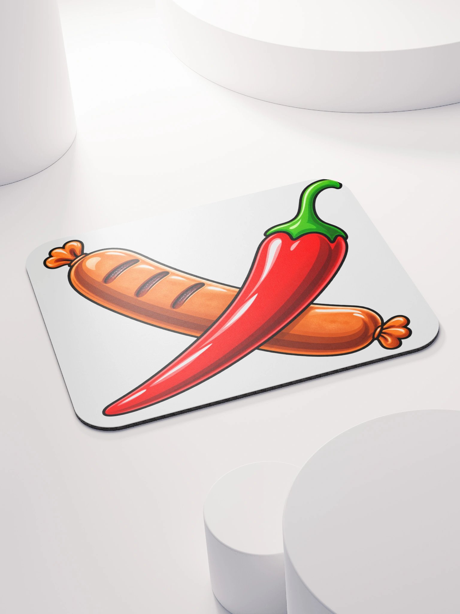 Larry & Sally Mouse Pad – Sausage & Peppers Edition product image (4)