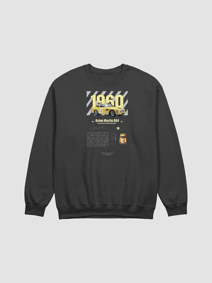 1960 Aston Martin DB4GT Vintage Car Graphic Sweatshirt product image (1)