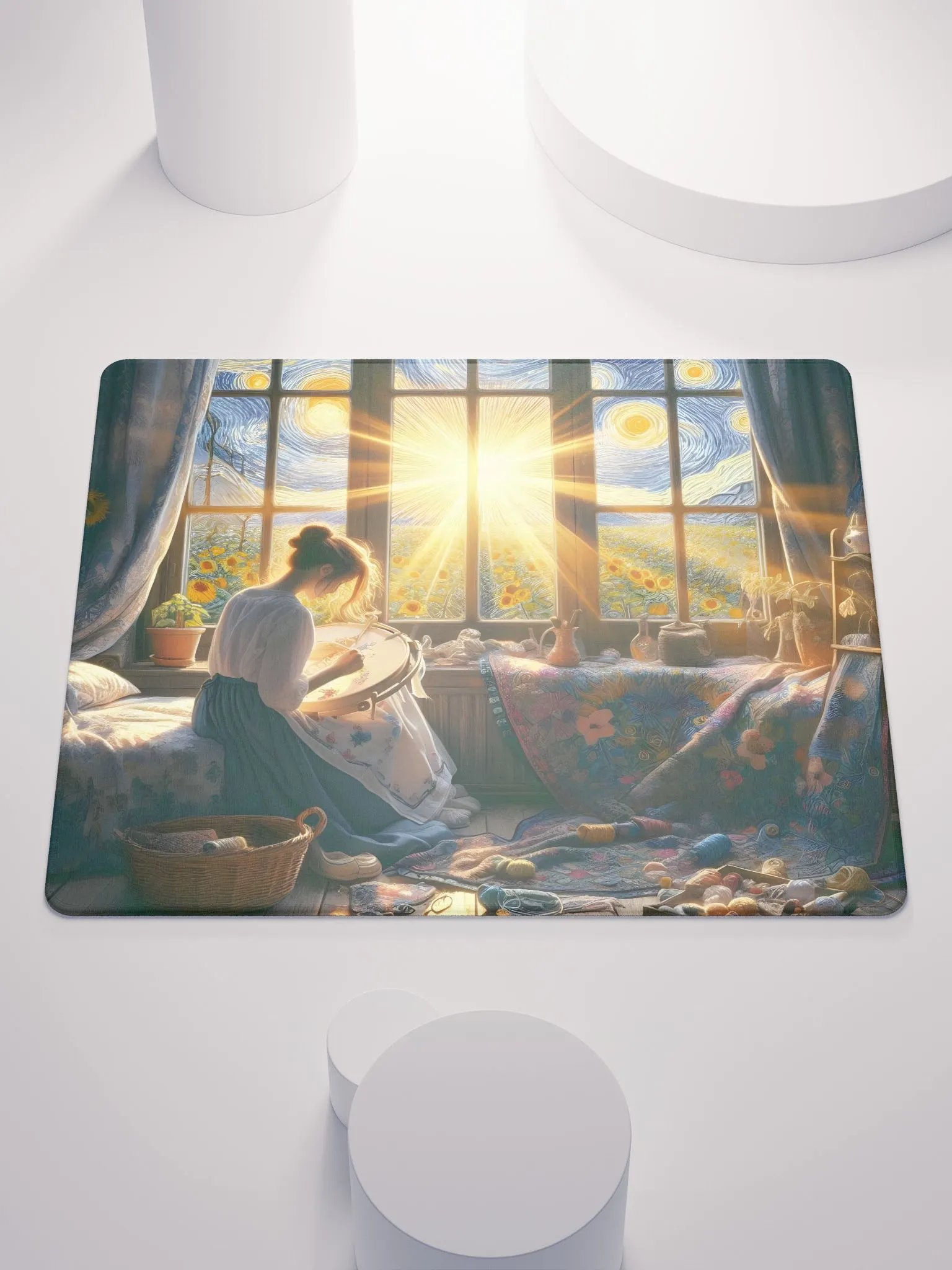 Starry Night Gaming Mouse Pad product image (1)