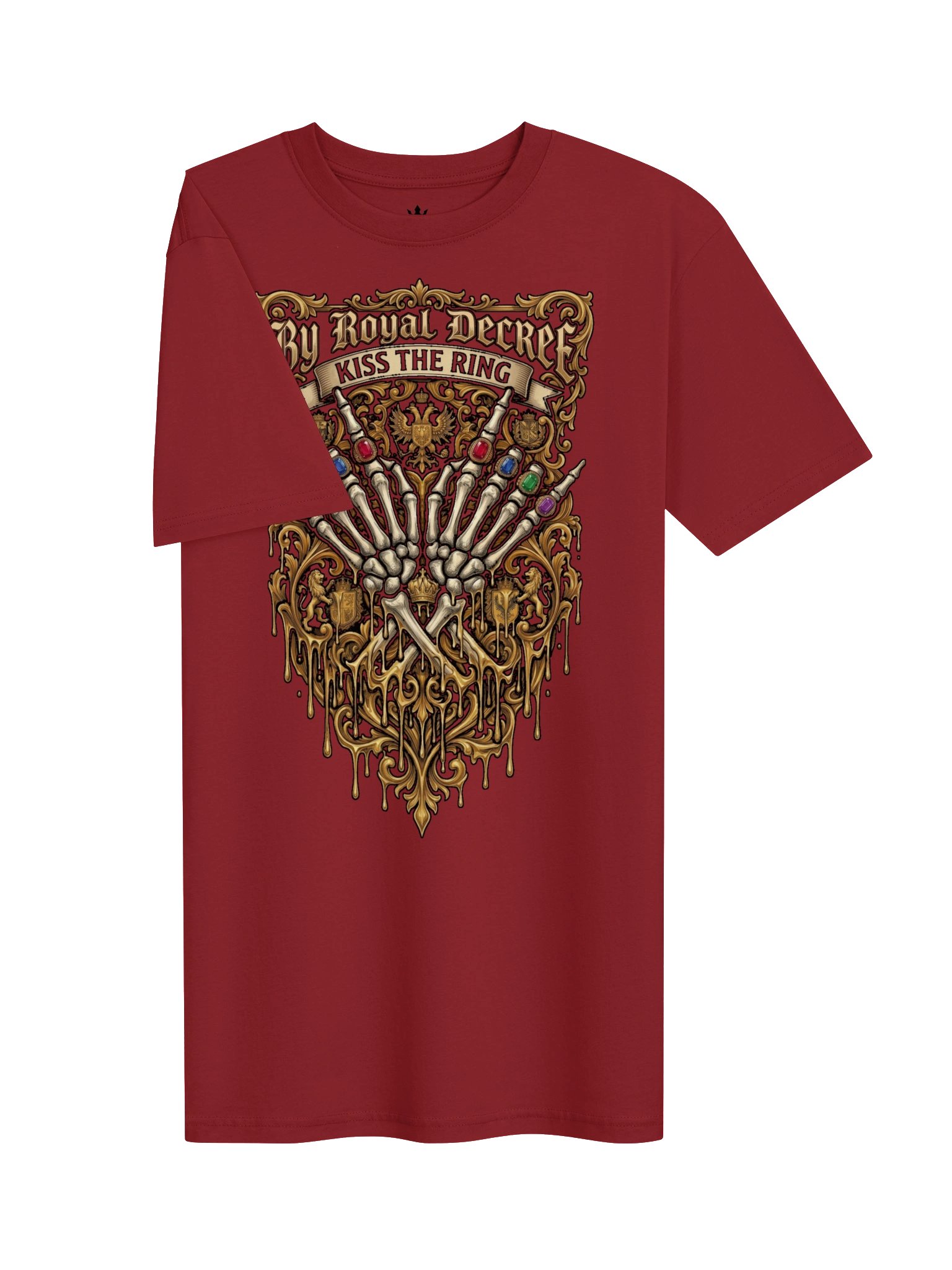 By Royal Decree - Kiss the Ring Royal Tee Red product image (3)
