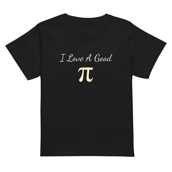 Cream "pi" Women's T-Shirt product image (2)