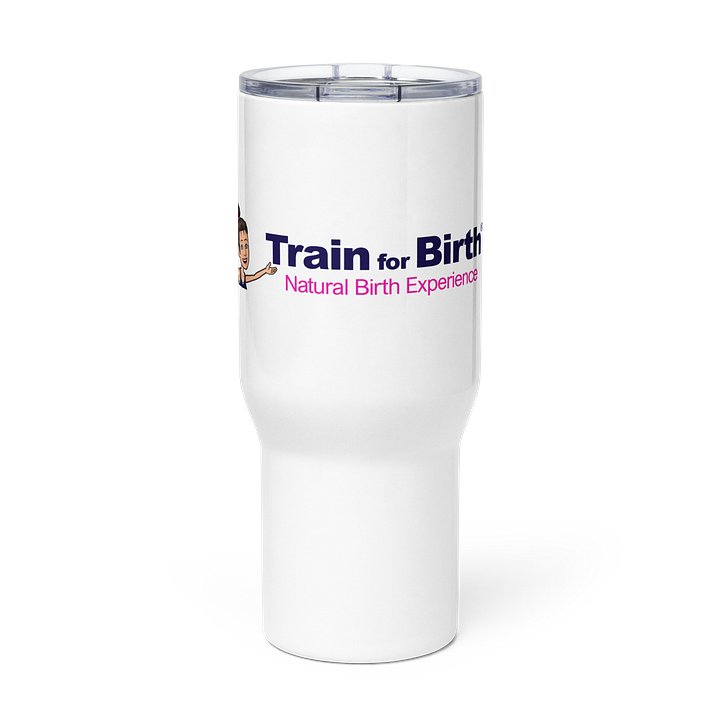 Train for Birth® 40oz White Tumbler product image (2)
