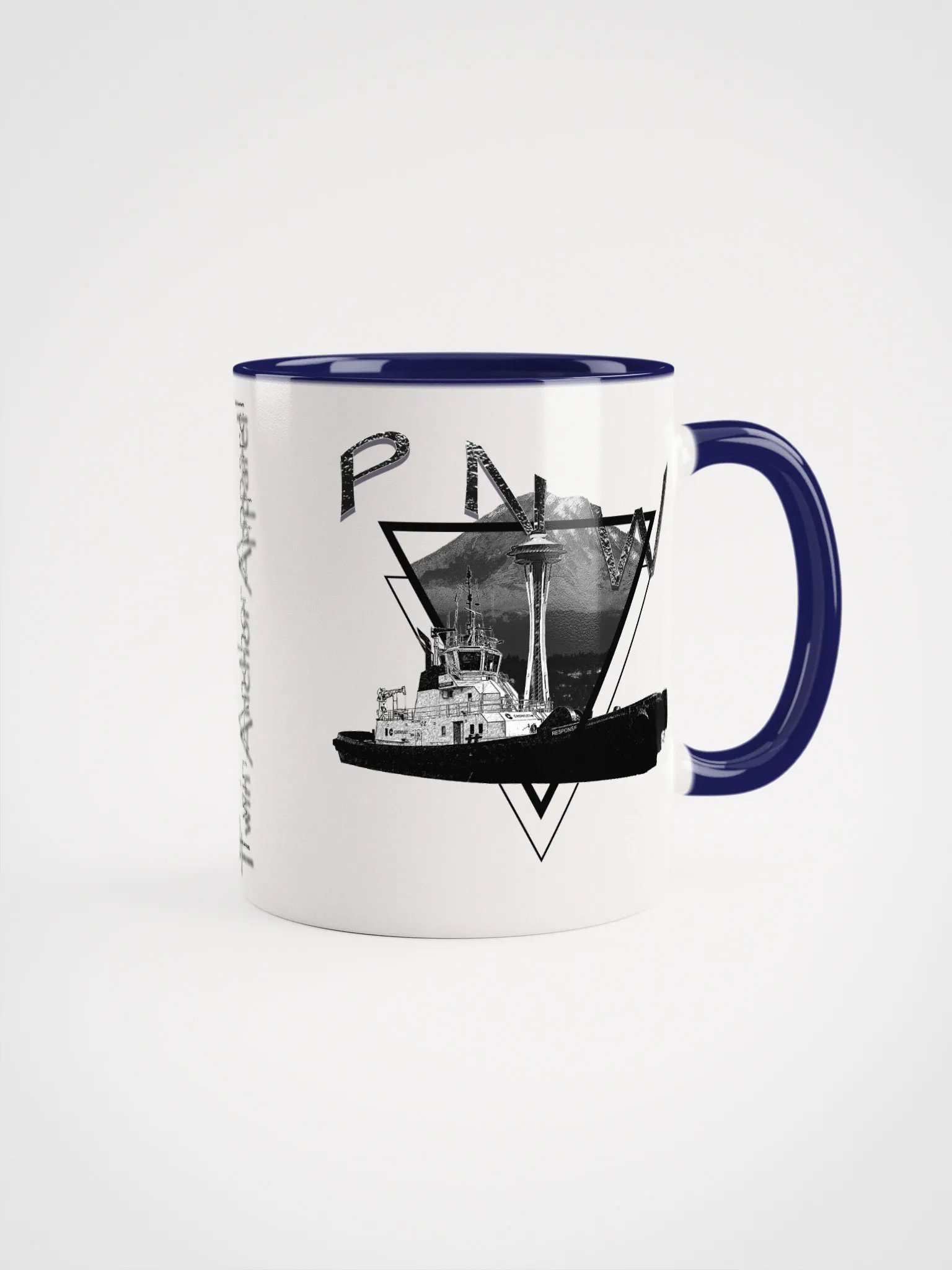 Tug Response Triangle-Mt Raine- PNW Mug 11oz & 15oz product image (1)