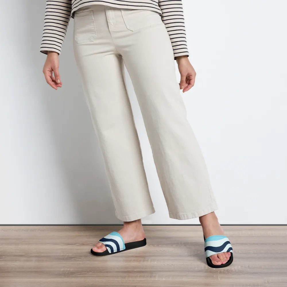 Blue Sunset Waves Women's Slides product image (4)